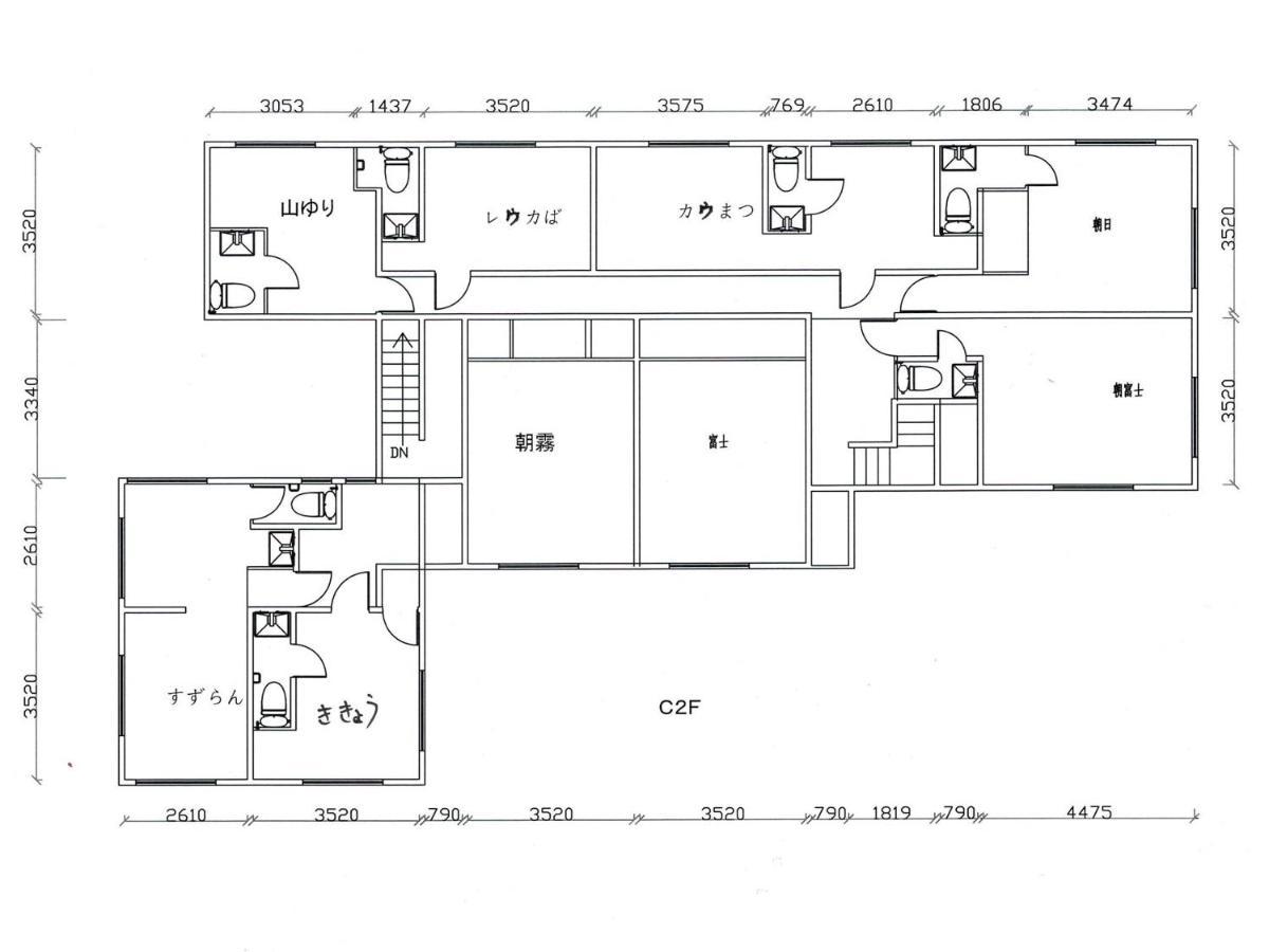 Fujinoya Ryokan Fudžikawagučiko Exteriér fotografie